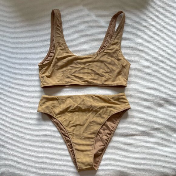 Frankie's Bikinis High Waist Bikini Set - Picture 4 of 7